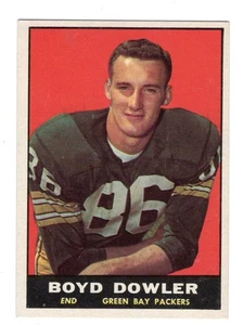 1961 Topps Football Boyd Dowler # 43 EX - Bild 1 von 1