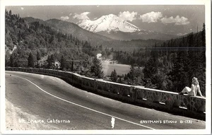 RPPC Postcard Mt. Shasta Californiia Eastman Studio 1950s - Picture 1 of 2