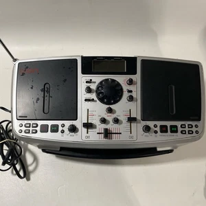 ION iCD04FX Dual CD DJ Ghettoblaster ALL in One Mix - getestet mit Netzteil - Bild 1 von 10