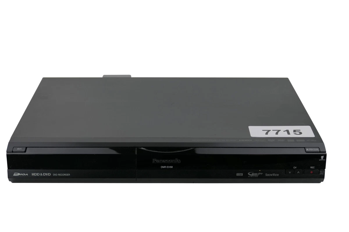 Panasonic DVR DMR-EH55 DVDレコーダー PANASONIC DMR-EH55 HDMI DVR DVD RECORDER 200GB HDD PVR | eBay