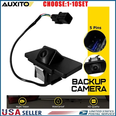 Cámara de reversa trasera negra 95760E8000 para 14 15 16 Kia Cadenza vista inversa 1-10X Foto 1 de 4