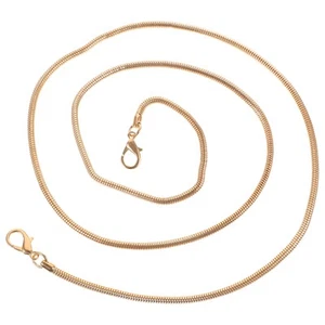 Snake Chain Link Extension for Bag Metal Purse Man Decoration Chains Straps - Picture 1 of 12
