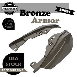 Deflectores de aire de cuadro medio protectores térmicos cubiertas de ajuste para Harley Touring BRONZE ARMOR - Imagen 1 de 10