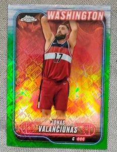 2024-25 Topps Chrome Super Refractor Victor Vallenciunus Washington Wizards #91 - Picture 1 of 2