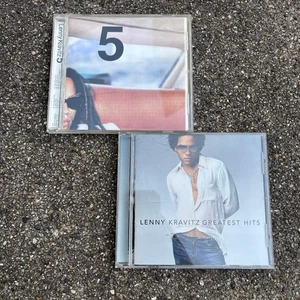 Lenny Kravitz 2 CD Lot: Greatest Hits (2000) & 5 (1999) - Foto 1 di 4