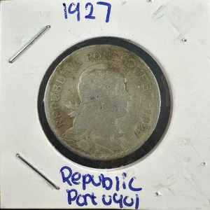 1927 Portugal - 1 Escudo - Picture 1 of 4