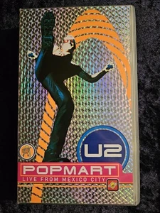 U2 Popmart VHS Video - UK Pal Version - Picture 1 of 3