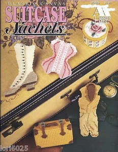 **SUITCASE SACHETS**PLASTIC CANVAS LEAFLET** - Picture 1 of 1