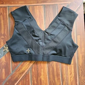 Tommie Copper Women's Shoulder Comfort Bra W Front Zip Posture Support Nwt - Picture 1 of 30