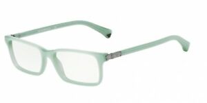 Emporio Armani EA3005F  Eyeglasses 53-16-140 Green Opal w/Demo Clear Lens 5085