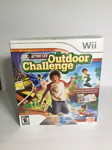 NIB Vintage 2008' Bandai Namco Games Nintendo Wii Active Life Outdoor Challenge - Picture 1 of 6