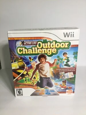 NIB Vintage 2008' Bandai Namco Games Nintendo Wii Active Life Outdoor Challenge  - Image 1 of 4