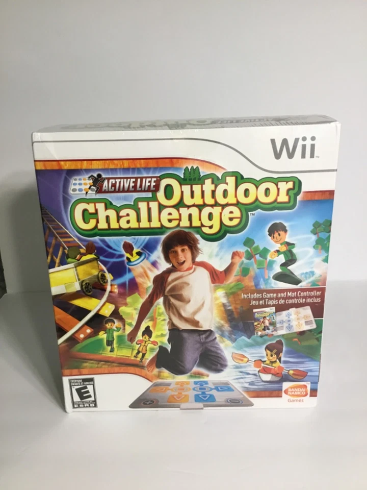 NIB Vintage 2008' Bandai Namco Games Nintendo Wii Active Life Outdoor Challenge  - Image 1 of 4