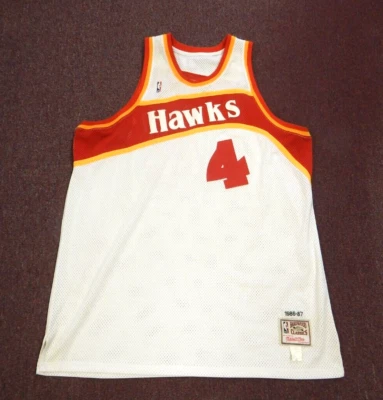 MITCHELL & NESS Hardwood Classics - Spud Webb - Atlanta Hawks (1986 - 1987) - Image 1 of 4