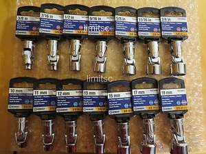 Kobalt Flex Swivel Metric & SAE Sockets - 12 point - 3/8" Drive - Your Choice - Picture 1 of 1