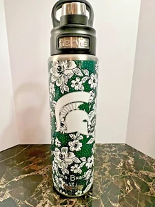 MSU Water Bottle ๐ Vera Bradley Michigan State Spartans 24oz. Wide Mouth Bottle - Picture 1 of 5