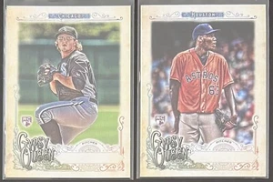 ⚾️2017 Topps Gypsy Queen “Missing Nameplate” 2-CARD LOT: #s 176 and 110 - Picture 1 of 2