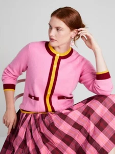 Cárdigan KATE SPADE New York cachemir cuello redondo. Talla XS - Imagen 1 de 11