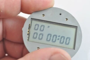 OMEGA Watch Stopwatch 4321.2 olympic timer Sinn movement '80 NOS Digital LCD - Picture 1 of 10