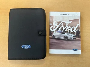FORD FIESTA OWNERS MANUAL AND WALLET 2017-2022 HANDBOOK GUIDE **FREE POSTAGE** - Picture 1 of 1