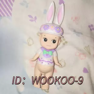 Easter Series -Multicoloured Easter Bunny - Genuine Miniature Dolls - Picture 1 of 1