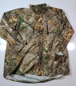 Browning Wasatch Mesh Lite Real Tree Camouflage Shirt / Shacket Size 2XL - Picture 1 of 8