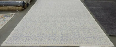 LIGHT BLUE / IVORY 9' X 12' Spot on Rug Reduced Price 1172580382 CAM123A-9 - Image 1 of 4
