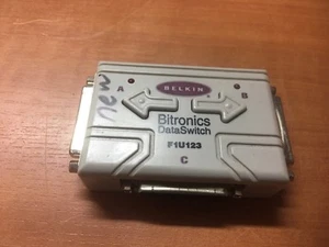 belkin bitronics dataswitch F1U123. Free Shipping!!! - Picture 1 of 4
