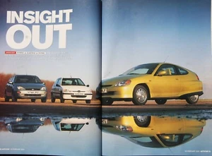 Original 2000 extracted triple test FOCUS v HONDA INSIGHT v PEUGEOT 206 ELECTRIC - Picture 1 of 1