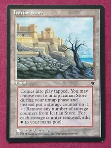 Magic The Gathering FALLEN EMPIRES ICATIAN STORE tarjeta de tierra Magic The Gathering Magic The Gathering - Imagen 1 de 2