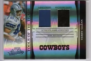 2006 Playoff Absolute Memorabilia Tools of the Trade Terry Glenn 19/25 - Picture 1 of 2