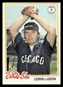 1978 Topps #14 Lerrin LaGrow Chicago White Sox Baseball card