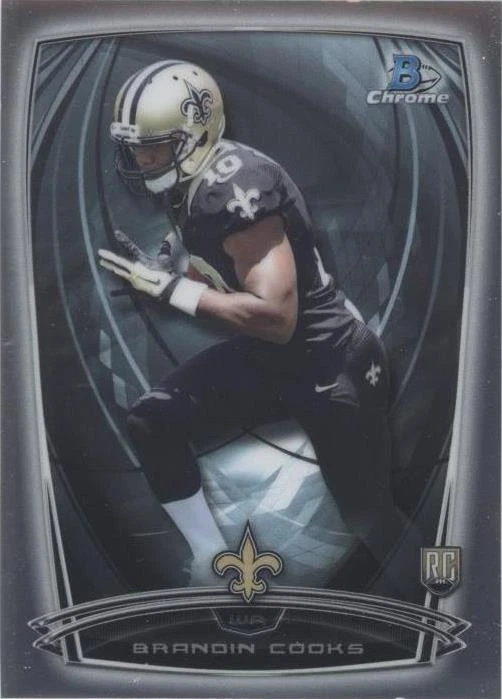 2014 Bowman Chrome Brandin Cooks #165