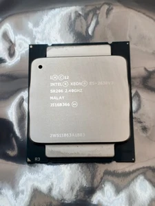 Intel Xeon E5-2630V3 SR206 2.40GHz 20MB 8-Core CPU LGA 2011 Working Pull - Picture 1 of 8