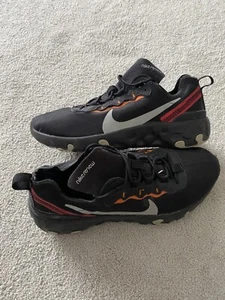 Herren ältere Jungen Damen Nike Renew schwarze Schuhe Turnschuhe Schuhe Größe UK 5 EU 38 - Bild 1 von 8