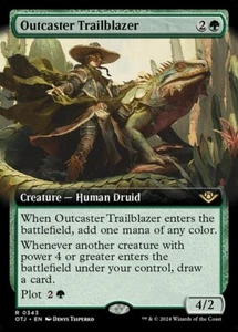 MTG OUTCASTER TRAILBLAZER 343 EXC - SCOPRIPISTA REIETTA - OTJ X EN - MAGIC - Picture 1 of 1