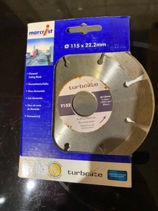 2 Stück Marcrist Diamant-Trennscheiben 114x22,2 Neu, T152.0115.22 - Bild 1 von 2