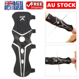 Archery Armguard Safe Guard Archery Arm Protector Adjustable Bow Armguard RH/LH - Picture 1 of 13
