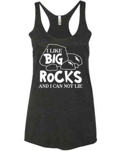 Funny Geology Humor Geologist Gift For Graduation Student Teacher Racer Tank Top - Picture 1 of 7