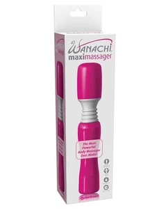 Pipedream Wanachi Maxi Masajeador Varita - Rosa Impermeable Vibrador Multi-Velocidad - Imagen 1 de 3