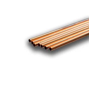 Round Copper Tube: 3/16" OD x 0.014" Wall x 36" Long (7 Pieces) - Picture 1 of 1