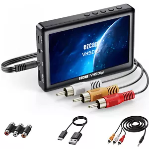 Convertidor de video VHS a digital caja de captura de video grabadora de video de VCR O4Z4 - Imagen 1 de 12