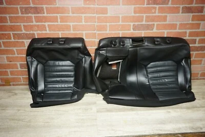 Ford Edge 2016 negro respaldo superior trasero izquierdo y derecho juego de cuero OEM Foto 1 de 4