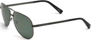 Ermenegildo Zegna Made in Italy Polarized Anthracite Pilot Zeiss Lens - Picture 1 of 5