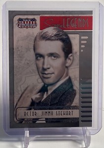 2015 Panini Americana Screen Legends Jimmy Stewart Trading Card #10 W/Top Loader