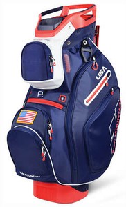 Sun Mountain C-130 Cart Bag 14 Ind. Full Dividers 2019 Navy/White/Red USA New