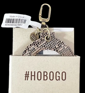 Hobo Go MIRROR METAL SNAKE 100% Leather Mirror NWT - Bild 1 von 7