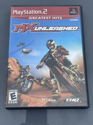 MX Unleashed (Sony PlayStation 2, 2004) Complete CIB Manual Tested Working - Image 1 of 4
