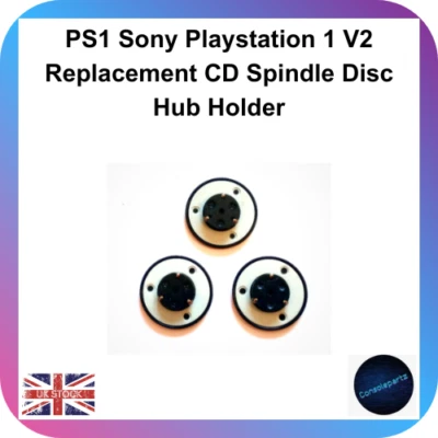 PS1 Sony Playstation 1 V2 Replacement CD Spindle Disc Hub Holder - FREE P&P