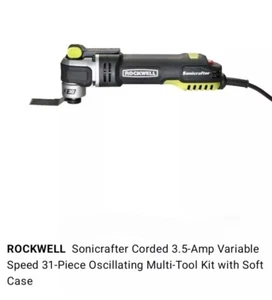 Rockwell F30 RK682 31 Piece Oscillating Tool New! - Picture 1 of 1